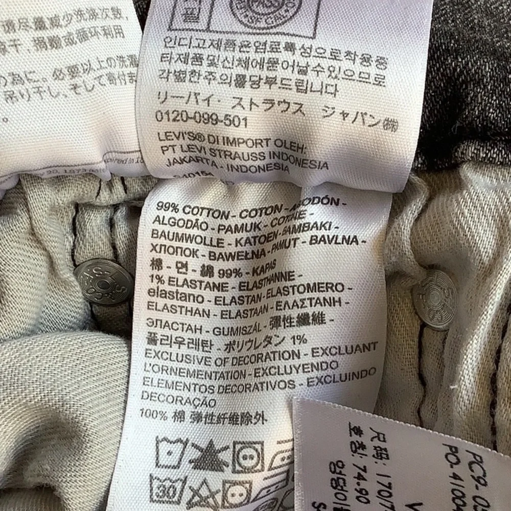 Levis levi’s gray